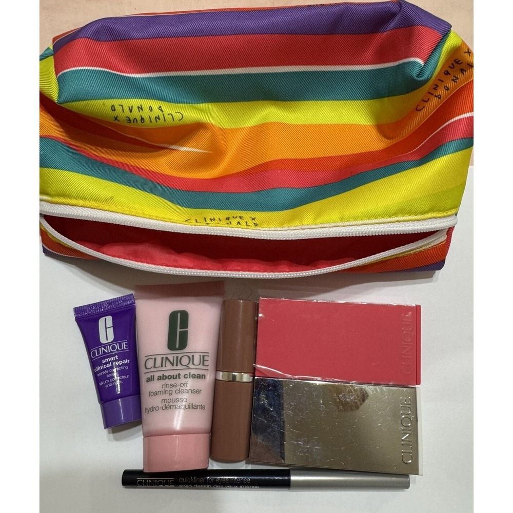 RARE Clinique‎ 7 Pcs Makeup Deluxe Sample Gift  Lot